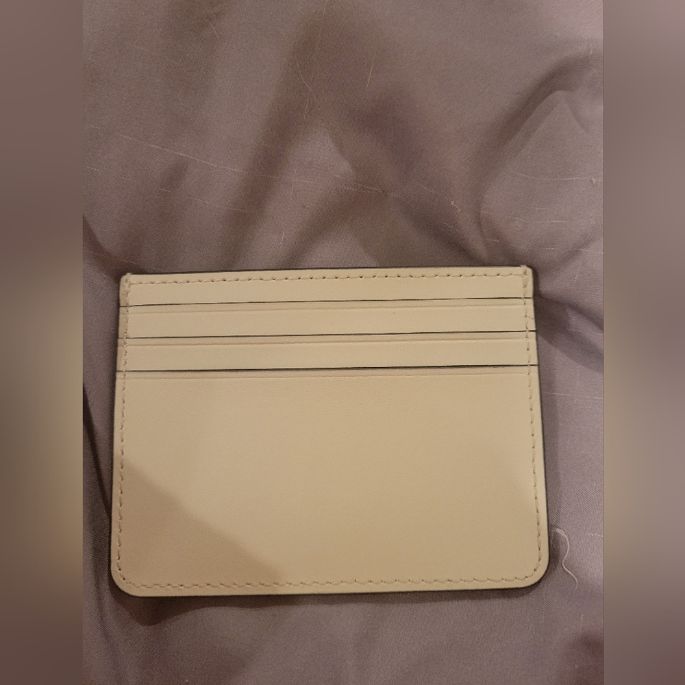 Kate Spade Cream Card Holder with Butterfly Accents - Picture 4 of 5